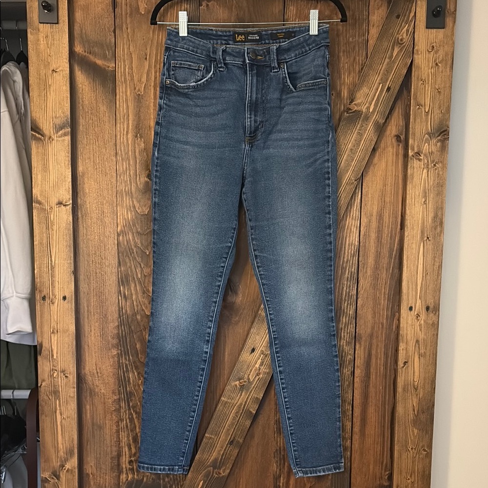 Lee Blue Skinny Jeans High-Rise